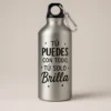 Caramañola plateada Termo - Caramañola Personalizado Plateado